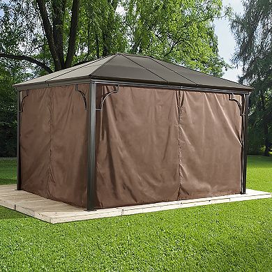 Sojag Sumatra Gazebo Curtains 10 x 12 ft.