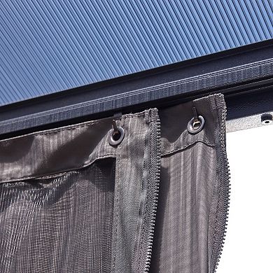 Sojag Turia Gazebo Curtains 10 x 12 ft.