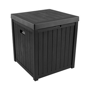 Pure Garden 50-Gallon Outdoor Patio Storage Box