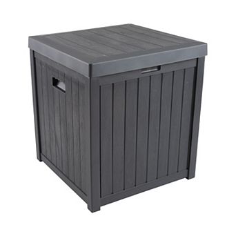 Pure Garden 50-Gallon Outdoor Patio Storage Box