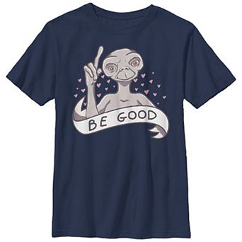 Boys E.T. The Extraterrestrial Be Good Husky Graphic Tee