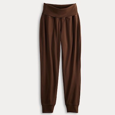 Women's Tek Gear® Essential Soft Fold Over Jogger Pants
