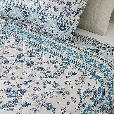 Patina Vie Maison Vintage Floral All Season Quilt Set with Shams