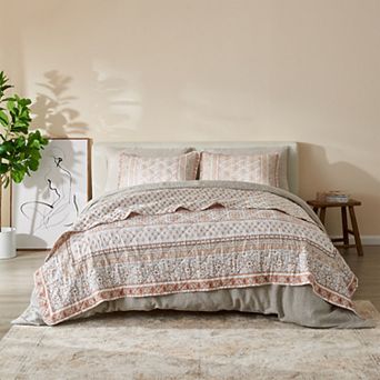 Patina Vie Maison Vintage Floral All Season Quilt Set with Shams