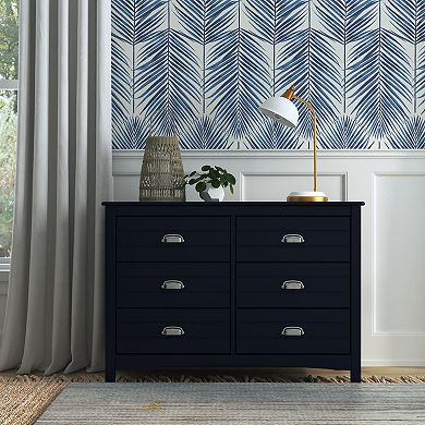 Carters by DaVinci Nolan 6-Drawer Double Dresser