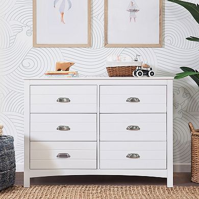 Carters by DaVinci Nolan 6-Drawer Double Dresser