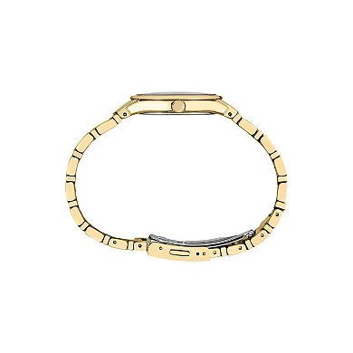 Seiko Women's Essentials Champagne Dial Gold Tone Stainless Steel Watch