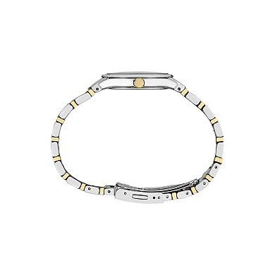 Seiko Women's Essentials Champagne Dial Two Tone Stainless Steel Watch