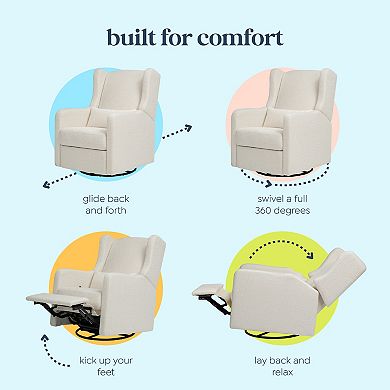 Carters by DaVinci Arlo Recliner & Swivel Glider
