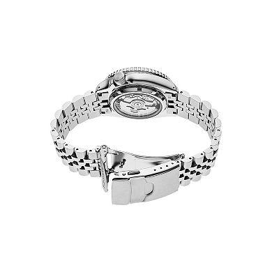 Seiko Men's 5 Sports Yellow Dial Stainless Steel Automatic Watch