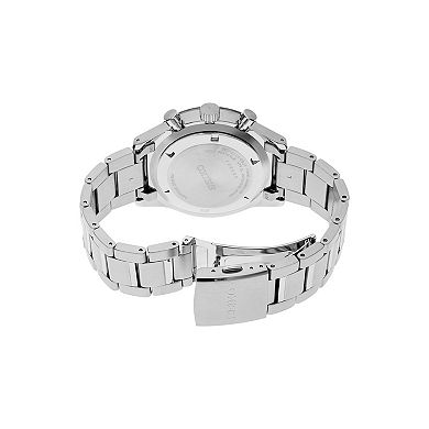 Seiko Men's Essentials Blue Dial Stainless Steel Chronograph Watch
