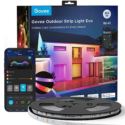 Govee 32.8ft Outdoor RGBICW Strip Light