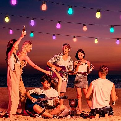 Govee 48ft. 15 Bulb RGBW WiFi+Bluetooth String Lights