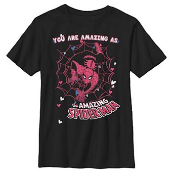 Boys 8-20 Spider-Man You're As Amazing As The Amazing Spider-Man Graphic Tee