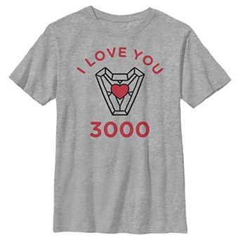 Boys 6-20 Iron Man I Love You 3000 Graphic Tee