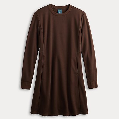 fall long sleeve mini dresses Women's Blue See-through Long Sleeve Mini Dress & Reviews - Blue - Dresses