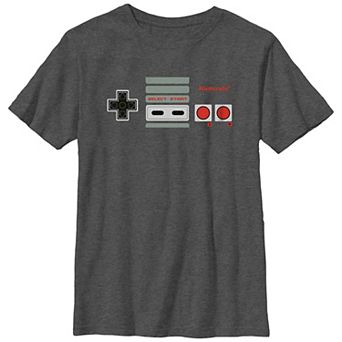 Boys Husky Nintendo Classic Controller Buttons Graphic Tee