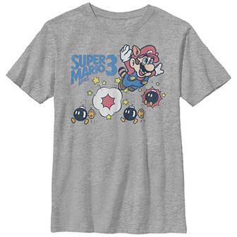 Boys Husky Nintendo Retro Summer Flight Graphic Tee