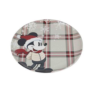 St. Nicholas Square Disney Mickey Mouse Holiday Salad Plate