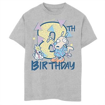 Boys 8-20 Rocko's Modern Life Rocko & Spunky 8th Birthday Graphic Tee