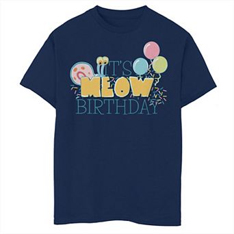 Boys 8-20 SpongeBob SquarePants Gary's Birthday Graphic Tee
