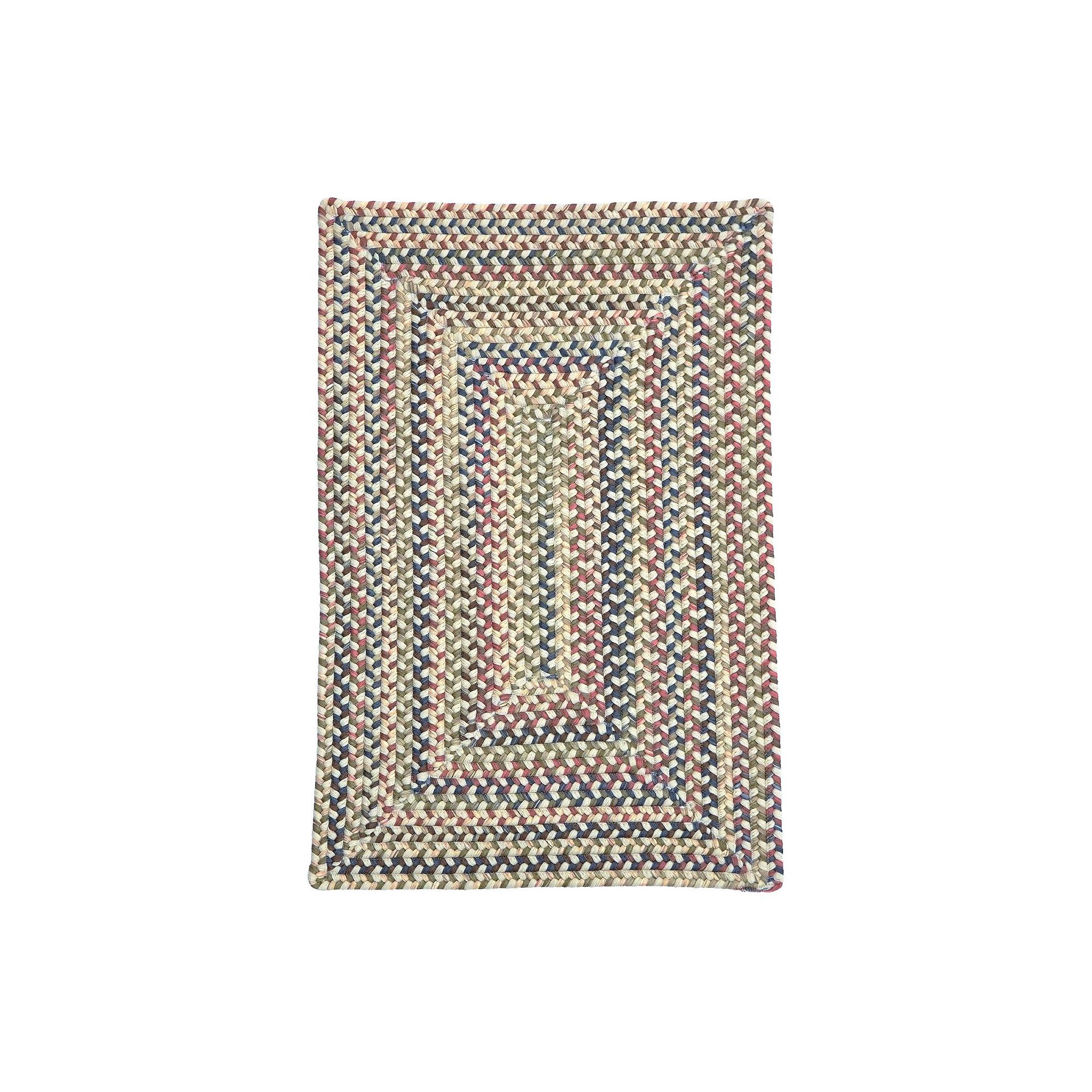 Colonial Mills Mara Handcrafted Braided Rug, Beige Linen