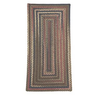 Colonial Mills Mara Multi-Color Handcrafted Braided Runner Rug