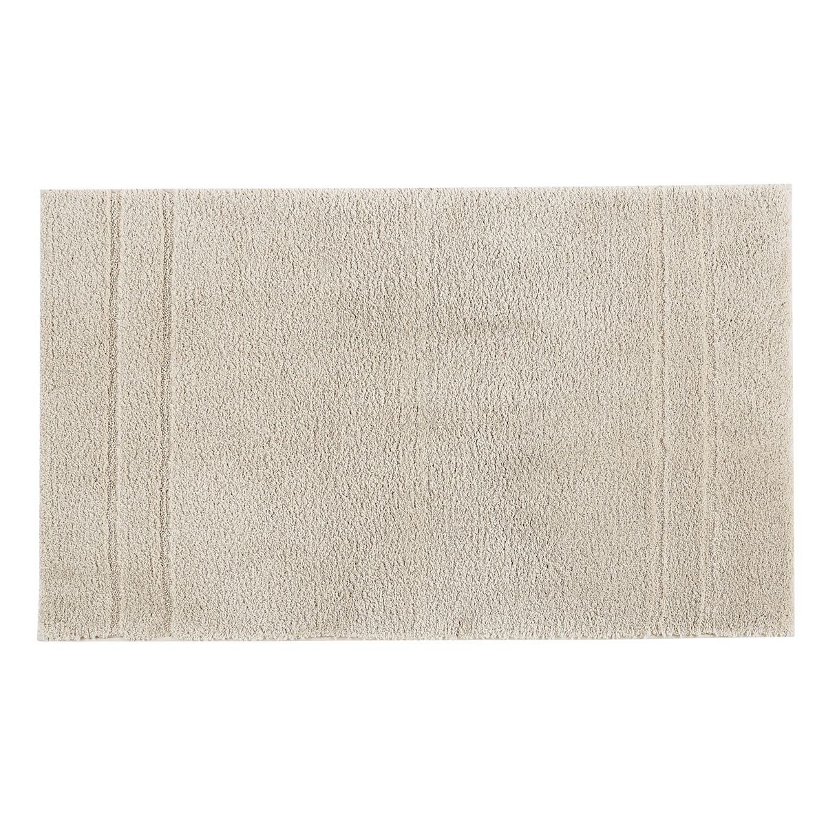 Hotelier Machine Washable Plush Hotel Bath Rug - Tan, 17X24