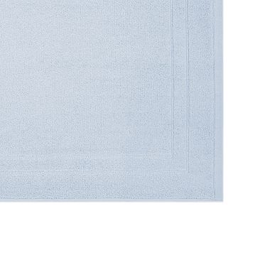 Hotelier Hotel Solid Color Machine Washable Bath Mat