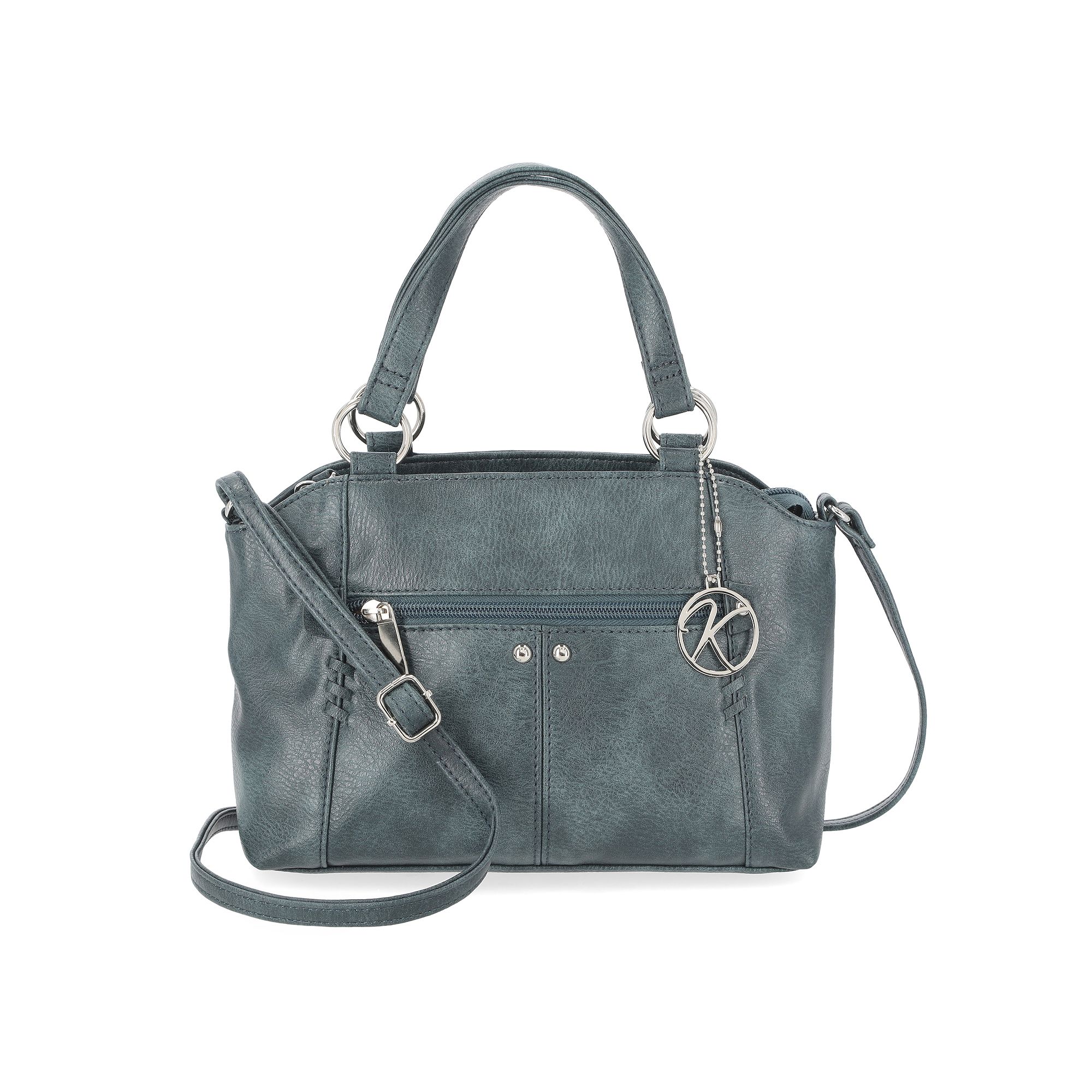 Koltov Olivia Crossbody Bag, Blue Matlock
