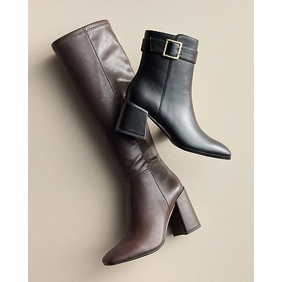 madden girl Jingle Black Paris Women's Boots