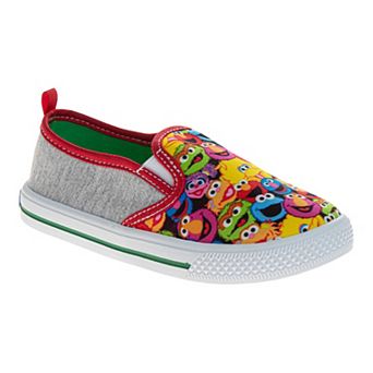 Sesame Street All Your Friends Toddler Canvas Sneakers