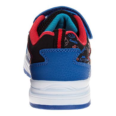 Sesame Street Cookie Monster & Elmo Toddler Hook & Loop Sneakers