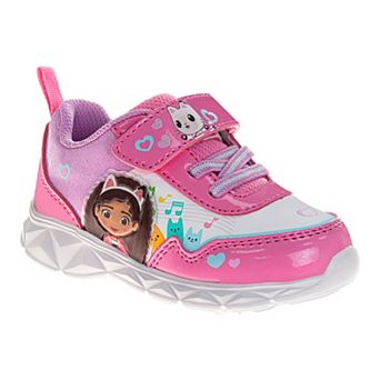 Gabby's Dollhouse Girl's Light Up Sneakers