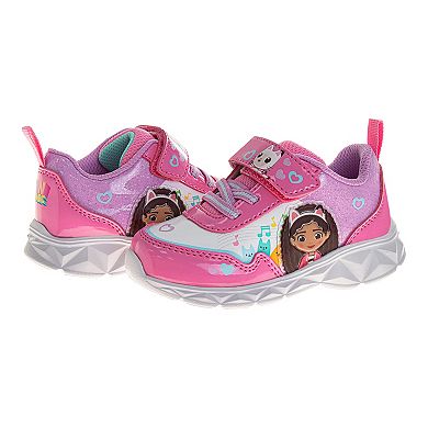 Gabby's Dollhouse Toddler Girl Light Up Sneakers