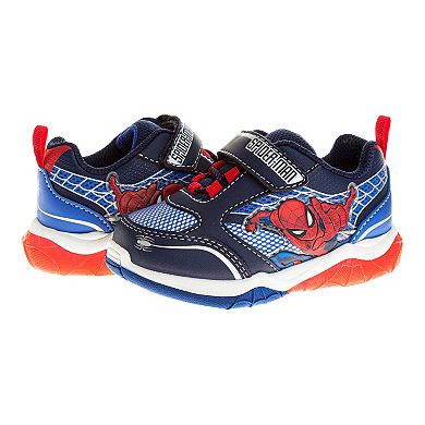 Marvel Spider-Man Toddler Boy Light Up Sneakers