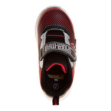 Marvel Spider-Man Toddler Boy Light Up Sneakers