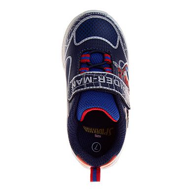 Marvel Spider-Man Toddler Boy Light Up Sneakers