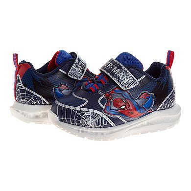 Marvel Spider-Man Toddler Boy Light Up Sneakers