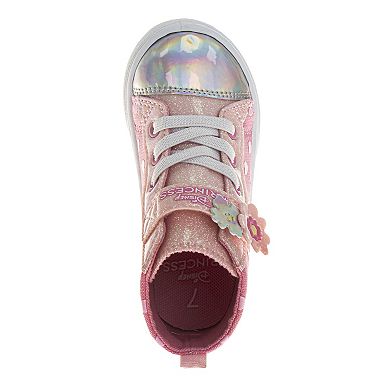Disney Princess Toddler Girl High Top Sneakers