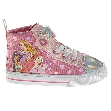 Disney Princess Toddler Girl High Top Sneakers