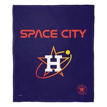 Houston Astros City Connect Space City Silk Touch Throw Blanket