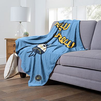 Milwaukee Brewers City Connect Brew Crew Cookout Silk Touch Throw Blanket