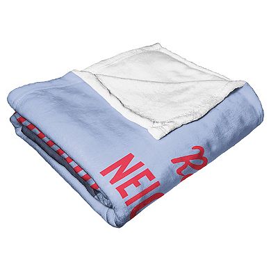Chicago Cubs City Connect Wrigleyville Neighborhood Silk Touch Throw Blanket