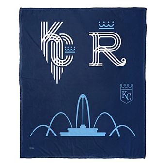 Kansas City Royals City Connect Fountains Silk Touch Throw Blanket