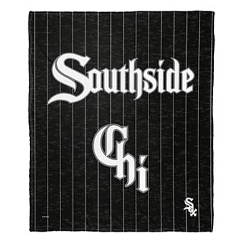 Chicago White Sox City Connect Southside Chi Silk Touch Throw Blanket