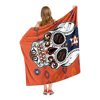 MLB Houston Astros Sugar Skull Silk Touch Throw