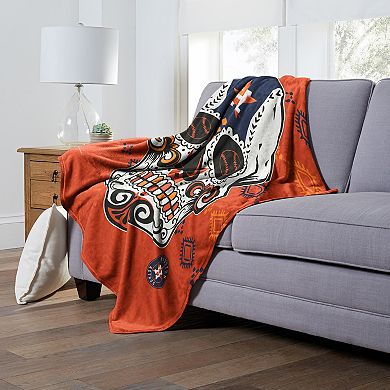 MLB Houston Astros Sugar Skull Silk Touch Throw