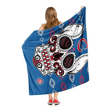 MLB Chicago Cubs Sugar Skull Silk Touch Throw