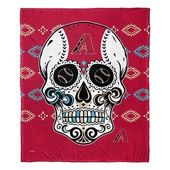 MLB Arizona Diamondbacks Sugar Skull Silk Touch Throw